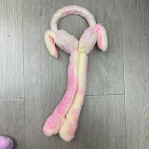 Hair Band Hot-selling Warm Cartoon Ear Muffs Winter Colorful Ear Covers Fun Cold-proof Rabbit Ear Festival Ears-Moving Plush - Product Image 4