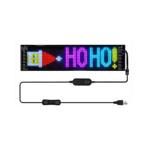 Bluetooth App Control Custom Text Pattern Animation <strong>Programmable</strong> <strong>Display</strong> <strong>Scrolling</strong> Bright Advertising USB 5V Led Car Sign - Product Image 4