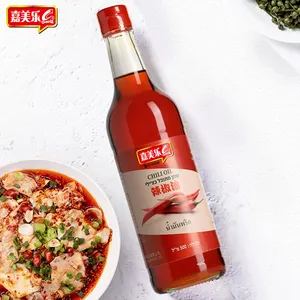 Chinese Traditional Flavor Spicy Hot Chili Sauce 500ml Red Hot Chilli Oil