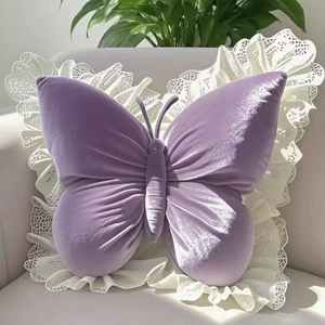 Benutzer definierte Plüsch tier Super Soft French Bow Back Kissen Princess Style Spitzen kissen für Party Dekor - Product Image 4
