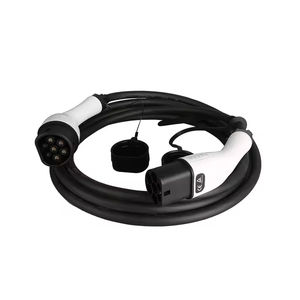 Cargador Tipo 2 estándar europeo 16A 32A Cable de pistola de carga de vehículo de doble extremo nuevo para carga de vehículos eléctricos domésticos - Product Image 2