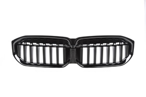 Pour BMW G20 G28 LCI calandre avant noir brillant simple/Double grille centrale maille pour BMW série 3 2023-IN - Product Image 2