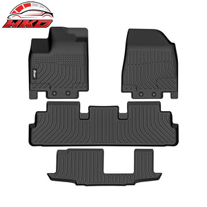 Alfombrillas para Infiniti QX60 7 Pasajeros 2022-2025 / Para Nissan Pathfinder 8 Pasajeros, Alfombra 3D Moldeada Impermeable - Product Image 1