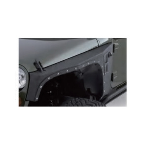 Extensions de passage de roue durables de Style armure de haute qualité fusées de garde-boue avant arrière pour <span class=keywords><strong>Jeep</strong></span> <span class=keywords><strong>Wrangler</strong></span> <span class=keywords><strong>JK</strong></span> 2007-2017 - Product Image 2