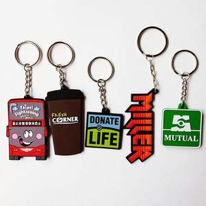 Llaveros Personalizados de PVC Suave con Logotipo, Mini, Promocionales, OEM, ODM, para Regalo - Product Image 1