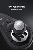 V10 Driving Force Forza Gaming Rennlenkrad mit 3 Pedalen und Schalthebel für PS4, Xbox, PC