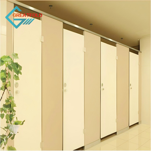 Panel compacto HPL, Partición de inodoro, paneles de tamaño de cubículos impermeables, tablero accesorio - Product Image 5