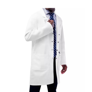 Blouses de Laboratoire Médicales Blanches Personnalisables OEM, Uniformes d'Hôpital pour Hommes - Combinaison de Laboratoire - Product Image 3