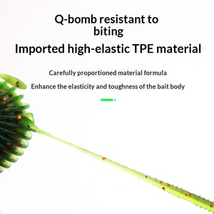 Hameçons flottants en acier inoxydable King Luya pour appâts souples, pour la pêche au Texas, pour la pêche à la perche inversée, au poisson mandarin et aux appâts souples Zerg - Product Image 4