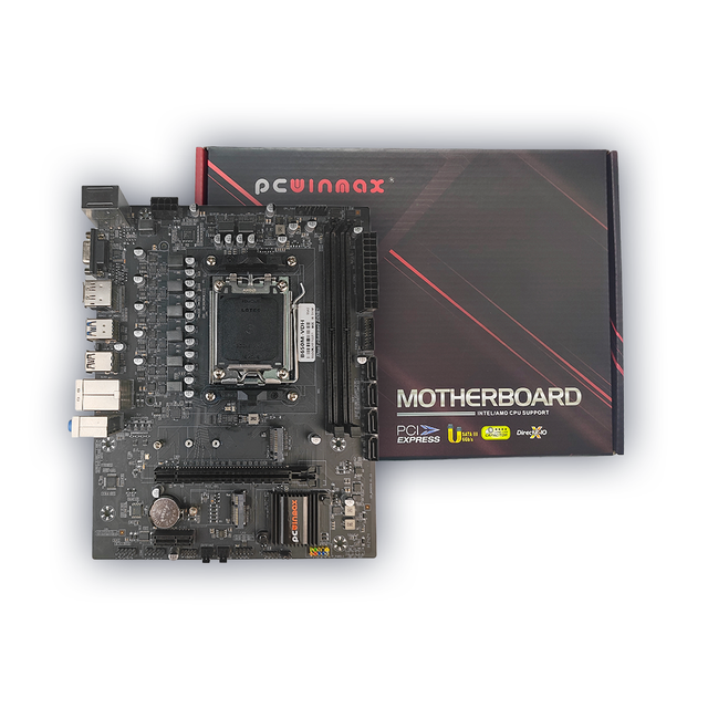 PCWINMAX B650M Gaming Motherboard AM5 DDR5 ATX Mainboard Supports Ryzen 7000 Series (R7/R9) PCIe 4.0 Custom Logo Acceptable