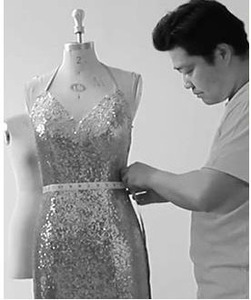 <span class=keywords><strong>Robe</strong></span> <span class=keywords><strong>de</strong></span> mariée <span class=keywords><strong>de</strong></span> style sirène Mikado en dentelle élégante à manches longues <span class=keywords><strong>bleu</strong></span> <span class=keywords><strong>ciel</strong></span> - Product Image 3