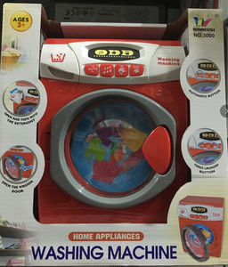Nouvelle machine à laver électrique miniature pour enfants, <span class=keywords><strong>jouet</strong></span> <span class=keywords><strong>de</strong></span> <span class=keywords><strong>cuisine</strong></span>, jeu d'eau pour le <span class=keywords><strong>bain</strong></span>, jeu d'imitation, en plastique durable - Product Image 2