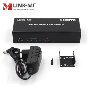 4K HDMI <span class=keywords><strong>KVM</strong></span> chuyển đổi 4x1 với HDMI <span class=keywords><strong>USB</strong></span> 4 trong <span class=keywords><strong>1</strong></span> ra HDMI Switcher với YUV 4:4:4, <span class=keywords><strong>8</strong></span> bit hỗ trợ hot plug & tự động chuyển đổi - Product Image 3