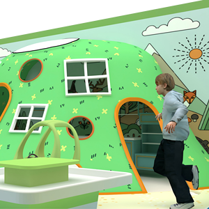 Aoleao Custom Candy Theme Play Equipment Games Soft Indoor Playground with <b>Slides</b> for Kids Amusement Park CE TUV Certified - Product Image 3