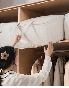 ถุงเก็บของในห้องน้ำ ถุงเก็บผ้าห่มในห้องนอน ถุงเก็บของในห้องนั่งเล่น ถุงเก็บของในบ้าน ถุงเก็บผ้าห่มในห้องนอน - Product Image 2