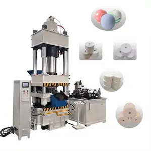 400 Ton Animal Feed Salt Lick Block Powder Molding Machine Bath Salts Molding Powder Forming Hydraulic Press Machine Supplier