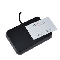 Lector de tarjetas inteligente, lector de tarjetas sin contacto, NFC, RFID, EMV, USB, CCID, HD8N