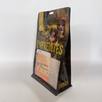 Pochette refermable pour nourriture pour chien, scellée sur huit côtés, format familial