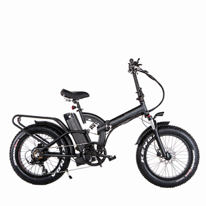 20 "52V 21ah可拆卸电池CE 1000W 50公里/小时范围50公里电动全悬挂4.0大胖雪地轮胎越野折叠自行车 - Product Image 1
