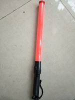 Bâton lumineux LED clignotant rouge coloré à piles sèches, 52*3CM, pour la sécurité routière