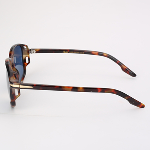 Gafas de sol para hombre, montura cuadrada de plástico, lentes con protección UV 100%, estilo informal a la moda, cualquier color disponible - Product Image 4
