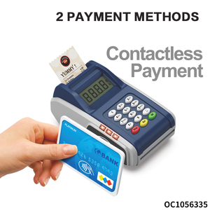 Giả vờ chơi mô phỏng thị trường mua sắm máy POS Tiền mặt đăng ký đồ chơi cho trẻ em - Product Image 4