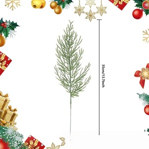 Branches de pin artificielles Yucheng vertes de 24 pouces pour décorations de fêtes - Product Image 2