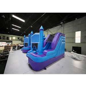 En gros pas cher Chine enfant utiliser PVC grand château gonflable extérieur de saut de rebond enfants toboggan combo adulte château gonflable - Product Image 1
