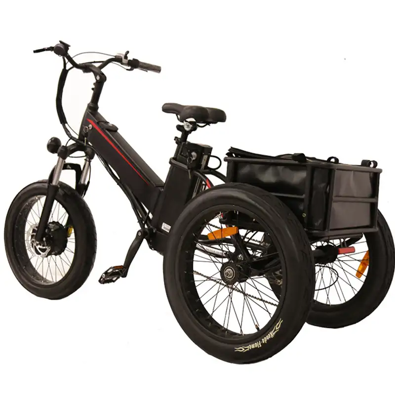 थोक वसा टायर संलग्न बिजली कार्गो trikes तिपहिया साइकिलें 3 तीन पहियों वयस्कों के लिए बाइक साइकिल पेरू