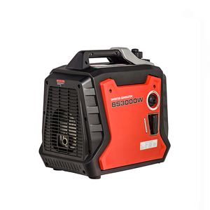 Générateur onduleur à démarrage manuel <span class=keywords><strong>BISON</strong></span> (CHINE) 110V 220V 170F Monophasé 7 CV 2500W 2.5Kva - Product Image 4