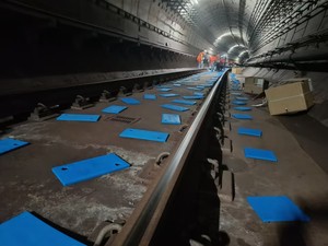 <span class=keywords><strong>แผ่น</strong></span>เบาะรองราง DTVI2ประสิทธิภาพสูงวัสดุกันเสียงสำหรับลดเสียงรบกวนในสำนักงานใต้พื้น - Product Image 5