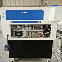 Machine à laser CO2 LaserMen 9060, graveur laser 80W 100W 130W 150W, acrylique, bois, verre, contrôle Ruida, prise en charge AI/DXF/PLT
