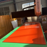 Plaque en polyéthylène haute densité HDPE PE300, résistante aux produits chimiques, imperméable, pour usage industriel