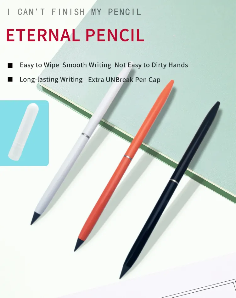 Seapen Supply High Quality Metal two in one Eternal Pencil and Roller Pen with Logo Custom