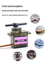 Moteur servo micro SG90 MG90S 9g pour avion modèle télécommandé à voilure fixe, fabriqué en Chine, sans support de montage