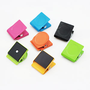 Clip magnétique de note de mémo de mur de tableau blanc de réfrigérateur de couleur bonbon de forme ronde et carrée avec impression de logo personnalisé - Product Image 3