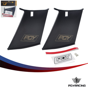 PQY Performance Car Rear Spoiler <b>Wing</b> For Subaru WRX STi 02-07 <b>Black</b> - Product Image 4