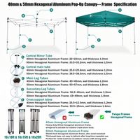 Carpa Inflable Tipo Domo para Eventos, Exposiciones, Deportes, Publicidad y Promoción al Aire Libre, con Toldo de Dacrón 400D, Portátil