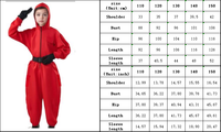 3 costumes de super-héros pour enfants, tout-petits, costume de carrière, combinaison rouge pour enfants + écharpe + gants en stock, prêts à être expédiés, taille 150