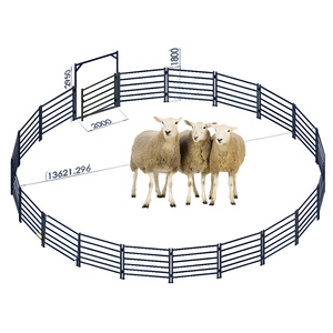 Paneles de Corral para Ganado de Fábrica, Valla de Corral para Caballos, Fácil de Montar, para Vacas y Ovejas, Corral Ovalado Soldado para Ganado - Product Image 1