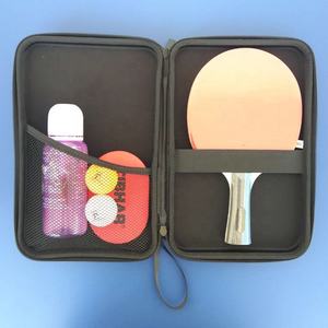 Konford sac de tennis de table personnalisé en vogue OEM/ODM étui pour raquette de ping-pong en toile Oxford en cuir et aluminium avec logo imprimé - Product Image 2