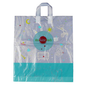 Lianyou Supermarket Logo Small <b>Polythene</b> Side Gusset Bag Thank You Shopping Bag with Wholesale <b>Plastic</b> Packaging Gift Bag - Product Image 2