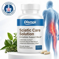 Capsules de soutien du nerf sciatique en marque blanche OEM - Supplément de traitement des nerfs à base de complexe de vitamine B et d'ALA pour adultes, 120 gélules