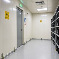 Panel Dinding Pelindung Anti Statis FRP GRP Fiberglass untuk Gudang Elektronik Perlindungan ESD Papan Dinding Penyimpanan Panel FRP