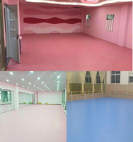Plancher de danse en vinyle antidérapant plancher de Ballet de haute qualité Offre Spéciale tapis de sol en vinyle de Pvc de danse amovible pour Studio de danse