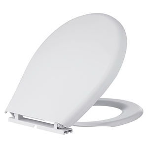 Asiento de Inodoro Universal para Bebé, Color Blanco, 38 cm de Longitud, con Bisagra Uniblock - Product Image 1