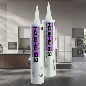 Mastic silicone neutre anti-moisissure For Level Zero 83, non corrosif, transparent, cartouche 300 ml <span class=keywords><strong>pour</strong></span> la construction et la cuisine - Product Image 1