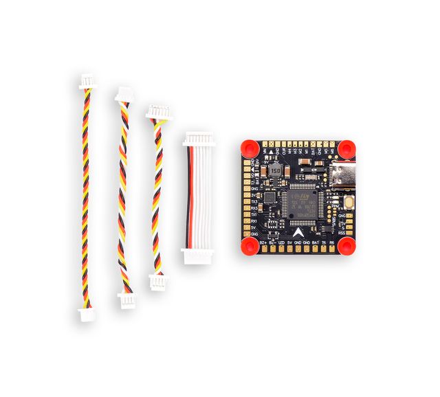 Haoye Rc Bls F4 Flight Control F405 Controller Board Fpv Fc Esc for Racing UAV Traverser Accessory Black PVC