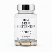 Complément OEM de Glutathion et de Collagène, 60 Capsules avec Formule Concentrée de 1000mg pour Usage Quotidien