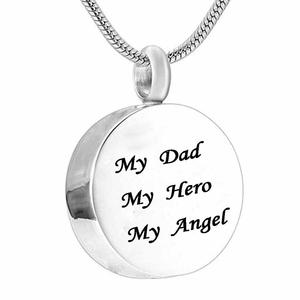 <span class=keywords><strong>Mi</strong></span> padre <span class=keywords><strong>mi</strong></span> héroe, <span class=keywords><strong>mi</strong></span> ángel joyería de la cremación redondo corazón <span class=keywords><strong>mi</strong></span> <span class=keywords><strong>amigo</strong></span> colgante Memorial collar - Product Image 1